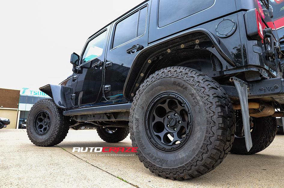 JEEP WRANGLER DIRTY HARRY TEXTURED BLACK